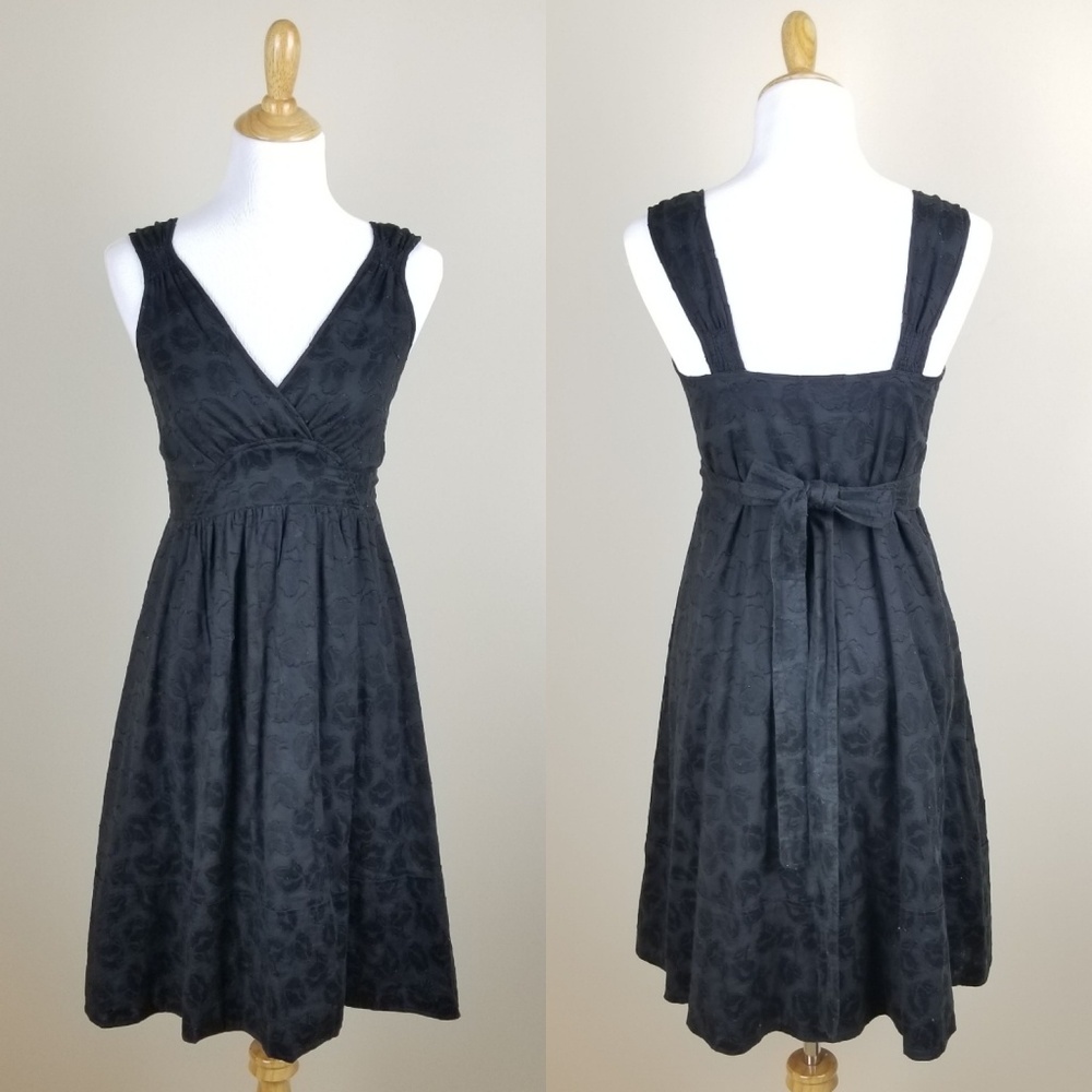 Marc by Marc Jacobs Black Tie-back Dress Size 2